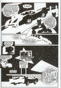 Frank Miller's Sin City: That Yellow Bastard #6 • Frank's tip of the hat to Night Flight Comics art included in film.